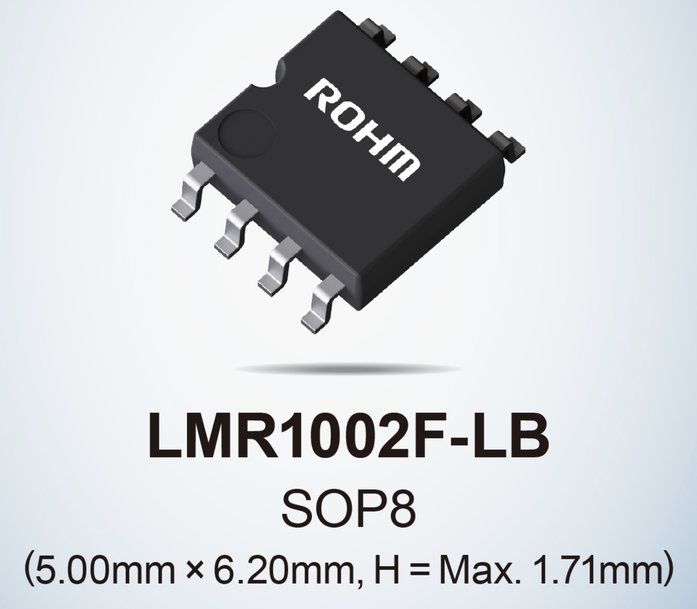 Nuevo amplificador operacional de deriva cero de ROHM con alta precisión independientemente de los cambios de temperatura